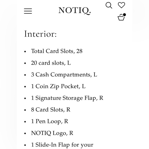 Notiq shimmer pink wallet - Picture 7 of 8